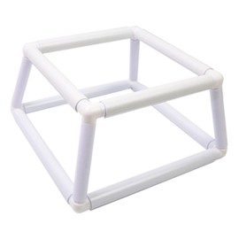 Quilting Frames for Hand Quilting - Square Embroidery Hoops | PVC Embroidery Hoop and Frame | Embroidery Quilting Frames | Compact Quilting Frame for Precise Embroidery Needlework Projects