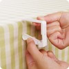 Black Duck Brand Plastic Tablecloth Clamp Holders - Spring-Loaded Clips