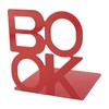 1 Pair Modern Bookend Non Slip Heavy Duty Decorative Book