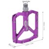 Enlee 2pcs Mountain Bike Pedals NonSlip DU Bearing Lightweight Bicycle