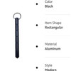 VUFVOID 2 Pcs Self Defense Keychain Set, aluminum Blunt Force