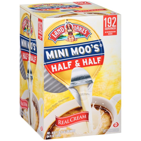 Land O Lakes Mini Moo's Real Cream Half & Half,