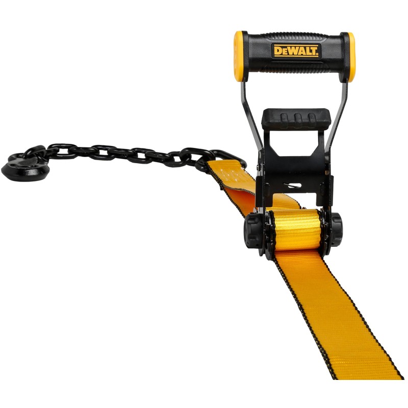 DEWALT DXBC10000C Black/Yellow 2" x 30' Ratchet Tie Down Strap