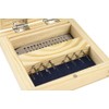 Tap and Die Set 15 pcs. In a Wooden Box