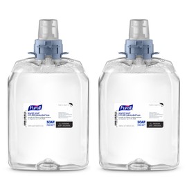 PURELL HEALTHY SOAP 0.5% BAK Antimicrobial Foam, 2000 mL Foam Hand Soap Refill for PURELL FMX-20 Manual Soap Dispenser (Pack of 2) – 5279-02 - Manufactured by GOJO, Inc.