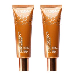Age Perfect Hydra Nutrition Honey All Over Balm Hidratante para cara, cuello, pecho y manos, 1.7 onzas líquidas (paquete de 2)