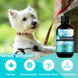 Welsdom Inc. Fresh Breath Liquid Canadian Dental Water Additive for Cats & Dogs (120mL)