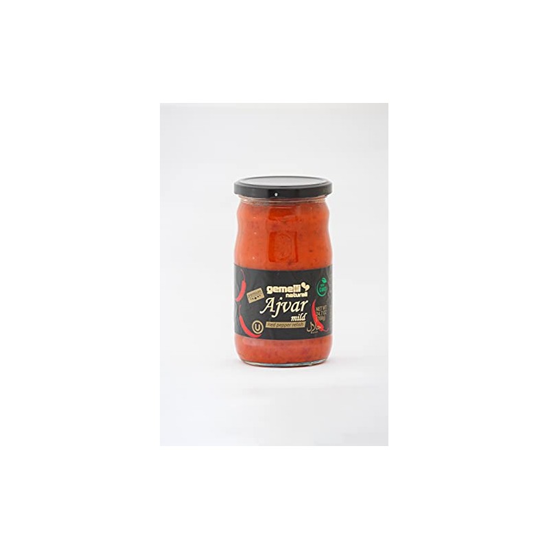 Ajvar Premium mild 700g Gemelli Naturali