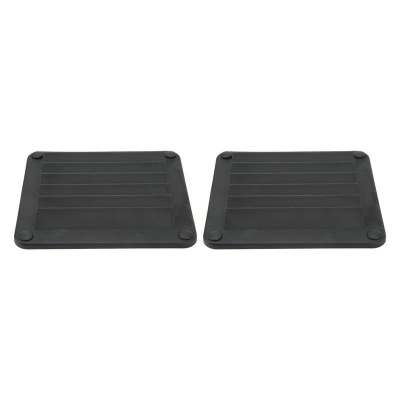 2pcs Air Vent Ventilation Opening Side Exhaust Port Rectangular Ventilation