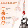 Werfeito Tree Swing Ropes (Set of 2), 5FT/10FT/15FT/20FT, Tree Swing