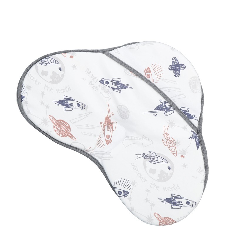 Baby Pillow for Sleeping Cloud Shaped Cute Pattern Soft Cotton