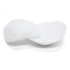 1 Pair of White Raglan Shoulder Pads for Garment-Making