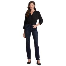 NYDJ Women's Marilyn Straight, Quentin, 8