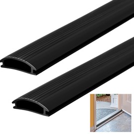 Sacubee 2 Pcs 36 Inch Vinyl Replacement Insert for Adjustable Height Black