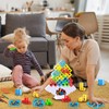 FMKLDENA Pack of 48 Tetra Tower Game, Tetris Balance Toy