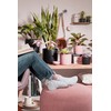 Scheurich Solido, Set of 2 Ceramic Flower Pots, Colour: Rosea,