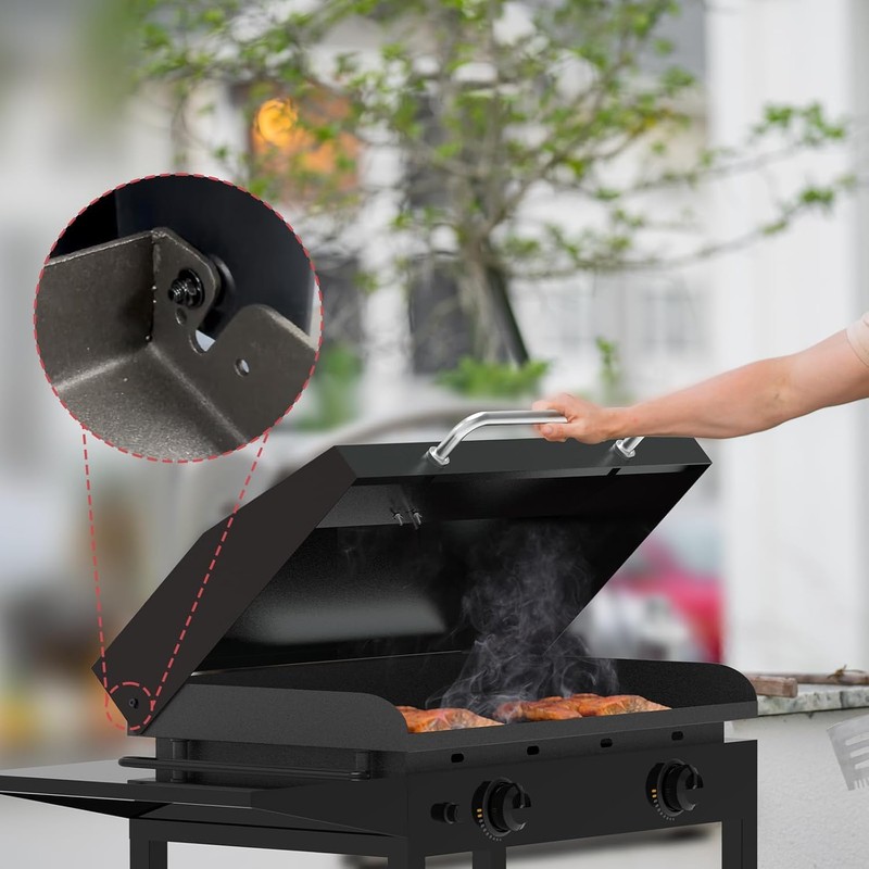 Upgrade Hinged Lid for Blackstone 28 Inch Omnivore Griddle 1517