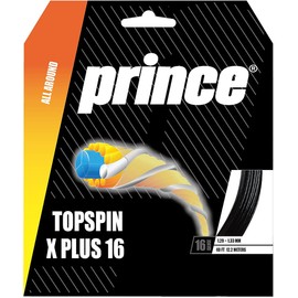 Prince 7JJ045 TOPSPIN X PLUS 16 (Topspin X Plus 16) Black