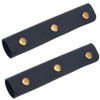 CALFOVERA 2PCS Handbag Handle PU Leather Wrap Cover Purse Bag