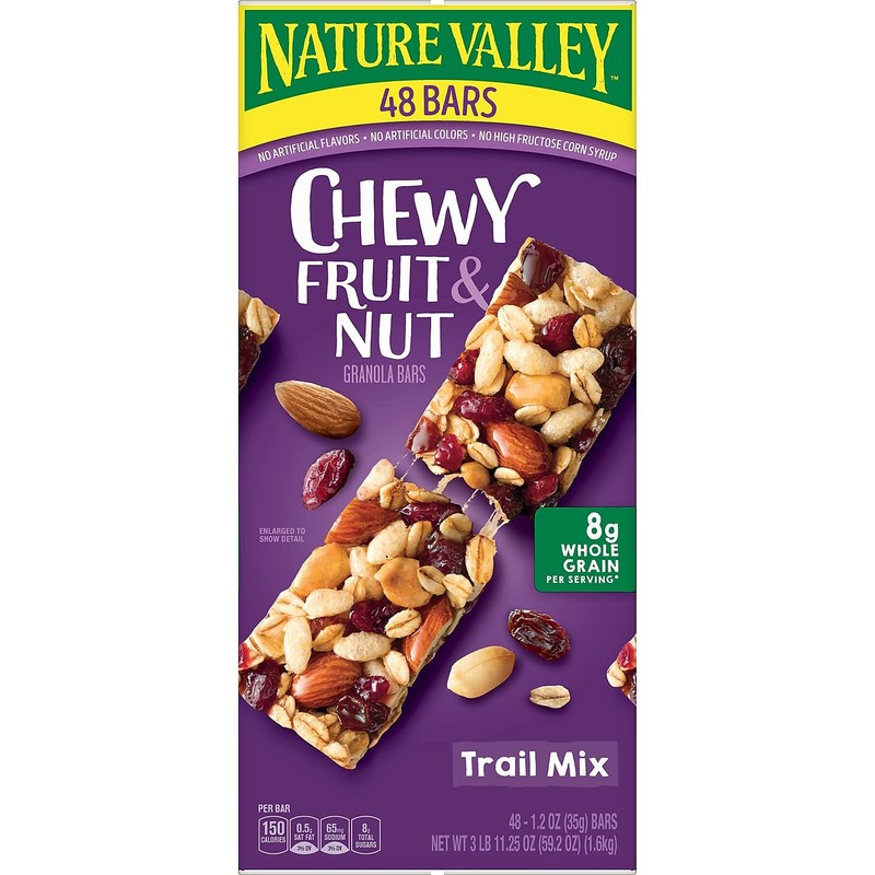 Nature Valley Chewy Trail Mix Fruit and Nut Bars, 1.2