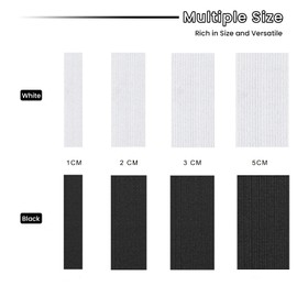 AHPYEUHK Elastic Band Sewing 6 m Elastic Band Wide 10 mm White Trouser Elastic Band Wide Elastic Band Elastic Band for DIY Crafts Sewing Accessories