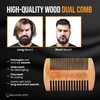 Beardilizer Beard Brush Kit, 100% Pure Boar Bristle Brush, Luxury