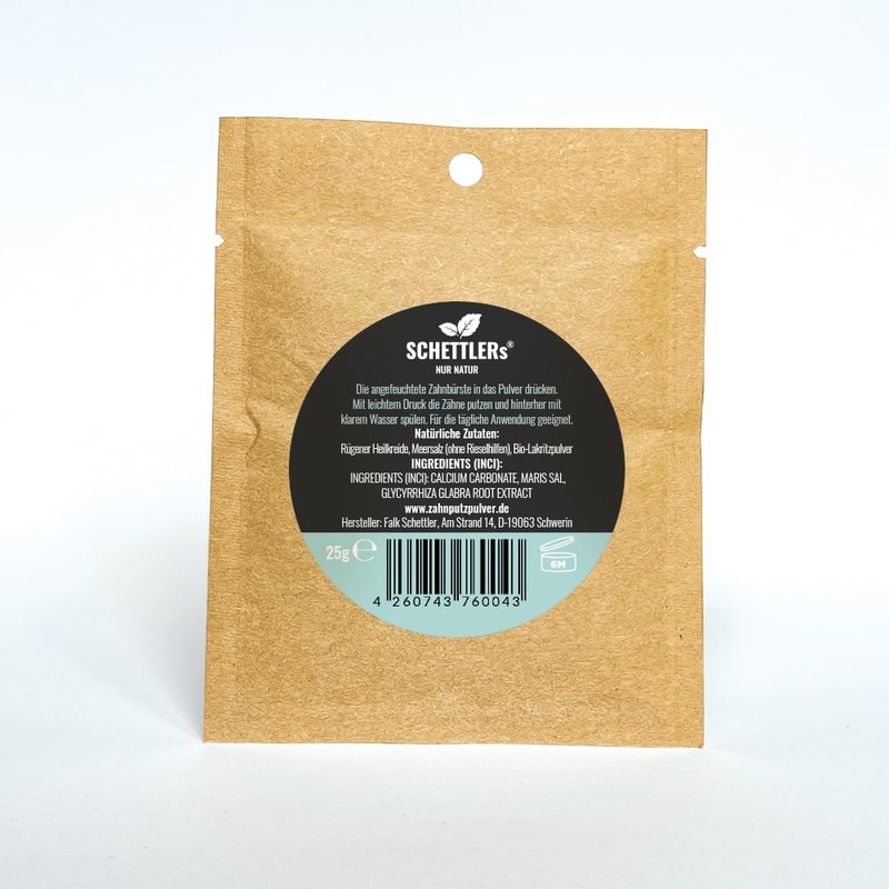 SCHETTLERs Powder Type 3 | Natural Dental Care | 25