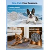 Pawhoo Dog Cooling Mat, Reversible Cool & Warm Pet Orthopedic
