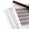 25 x Negative Filing Sheets for 35mm Film. Acid-Free, Archival Safe. Premium Waxed Paper Archive Storage Pages for Ring Binders