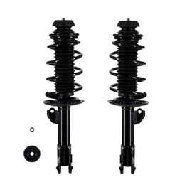 PM Auto Pair of 2 Front L-R Quick Complete Strut-Coil Spring For 2006-2018 Toyota Yaris