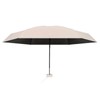 Mustarpicking UPF50+ Mini Travel Sun Umbrella for Purse With Case,Small