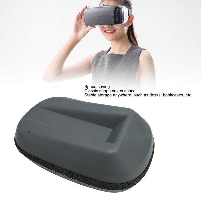 VR Headset Carrying Case Portable EVA Thickened Scratch Proof Shock
