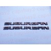 CAPBAY Overlay Emblem for 2021+ SUBURBAN Door Tailgate LT Badge