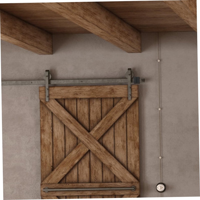 WHAMVOX Doorstop Barn Door Stopper Wall Protector Sturdy Zinc Alloy