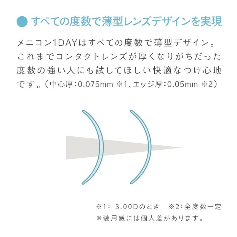 【2箱セット】メニコン1DAY 【BC】8.6【PWR】-3.50 30枚入