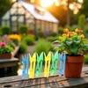 6 Sets Multicolor Planting Seedlings Dibber Widger Garden Tool Plastic