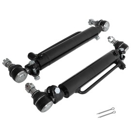 GXYWADY 2X Power Steering Cylinder Replacement for D128454 D84800, Replacement for Case Backhoe Loader 580C 580D 586D