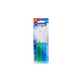 Beauty Formulas Active Oral Care 2 Travel Toothbrushes