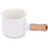 YumCute Home Enamel Milk Pan, Mini Butter Warmer 4 Inch