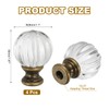 PATIKIL 1/4-27 Lamp Finial Cap for Lampshade Harp Top, 4Pcs