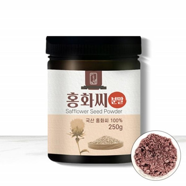 [Good Soil] Domestic Honga Seed Safflower Seed Powder 250g, just as a gift from nature / [굿소일] 국산 홍아씨 홍화씨 잇꽃 씨앗 분말 250g, 자연이 준 선물 그대로