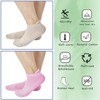 Hannahcos 4 Pairs Non Slip Yoga Pilates Grip Socks, Anti