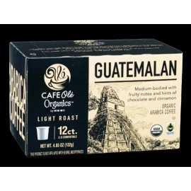 Cafe Olé coffee Guatemalan Light Roast k-cups 12 ct box