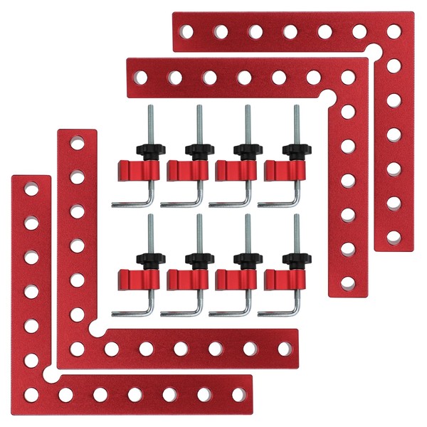 ATOLS 90 Degree Positioning Squares, Right Angle Clamps 5.5" x