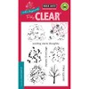 Hero Arts CL886 Color Layering Fall Trees Design Stamp