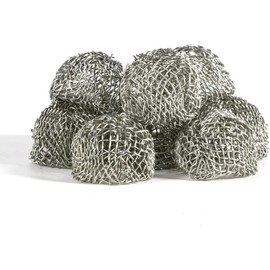 Fenny's Creations 20mm Steel Wire Dome Ball Shape Pipe Filter Screens Concave Bowl Gauzes (10)