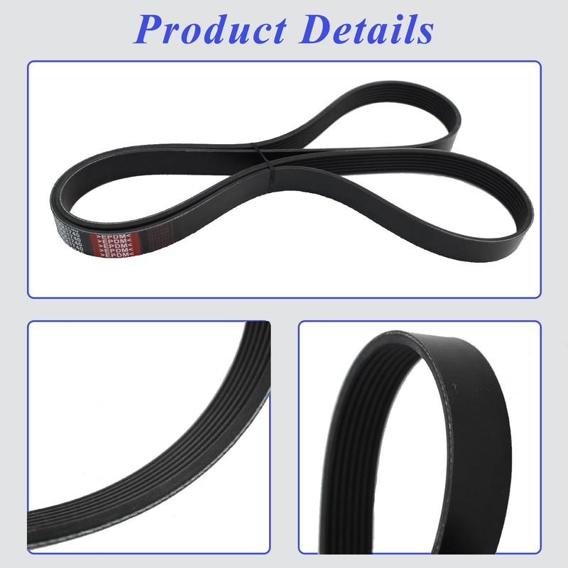 AUCERAMIC Engine Serpentine Drive Belt Fit 2010-2011 for Honda CR-V