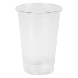 HEKU 50 Clear Disposable Drinking Cups 0.2 L | Made of Polypropylene | Ideal for Parties and Events