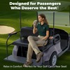 Upgraded Golf Cart Armrest with Cup Holder – Universal Fit