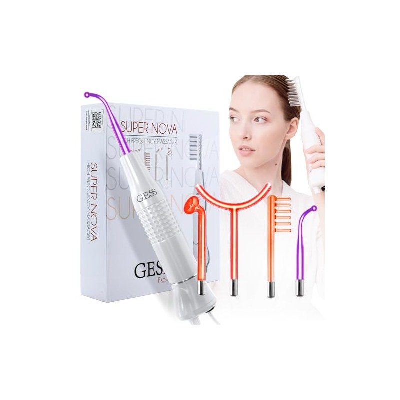 GESS SuperNova Darsonval High Frequency Device for Face and Hair,